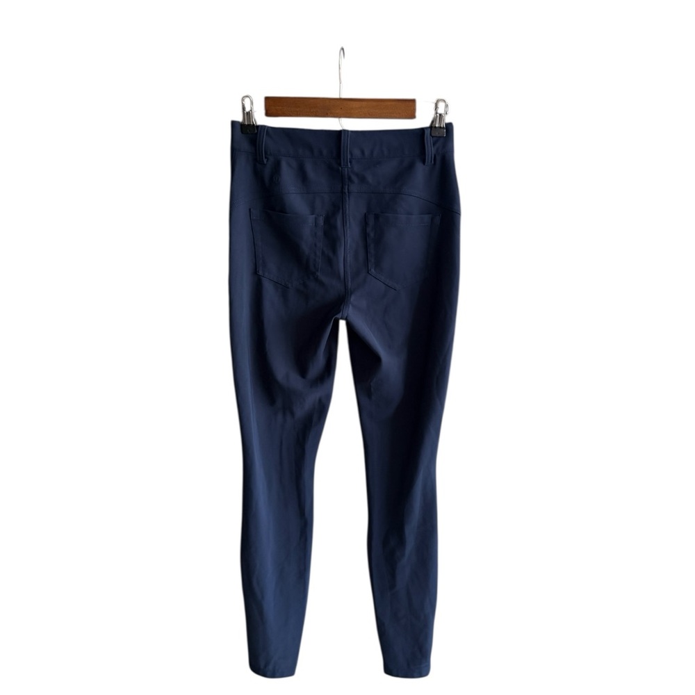 lululemon athletica Navy Slim Tech Trousers - Picture 11 of 16